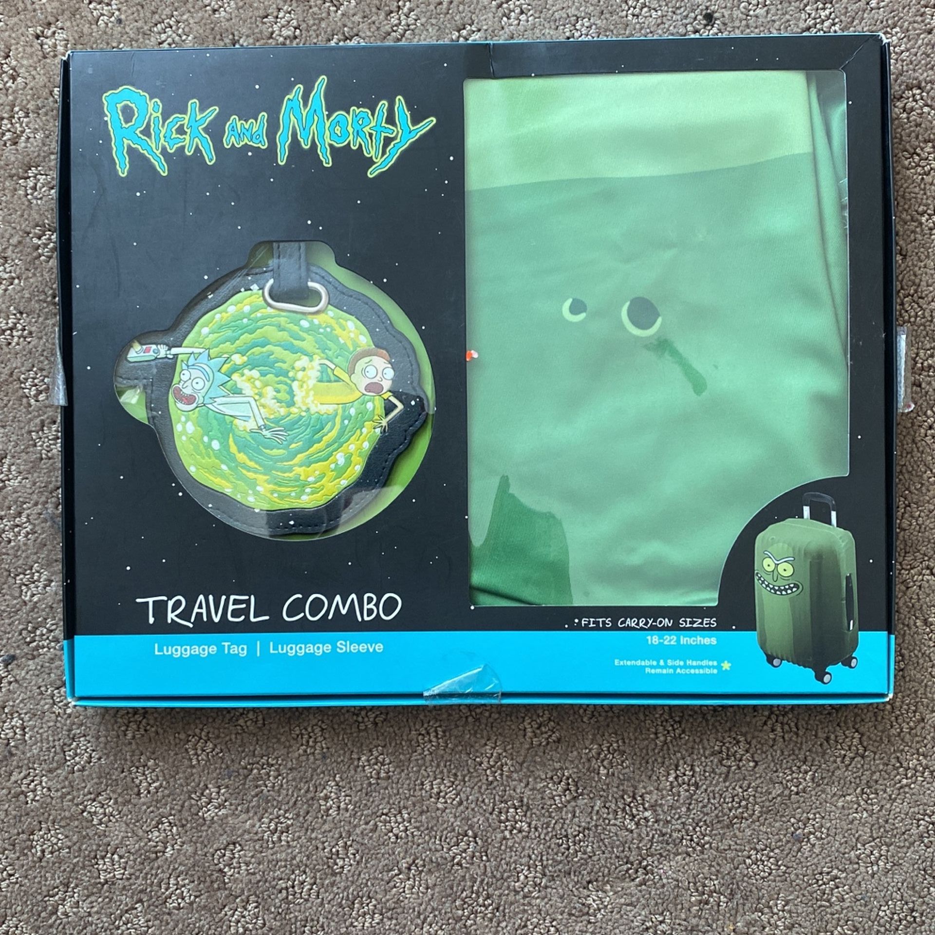 Rick & Morty Luggage Sleeve