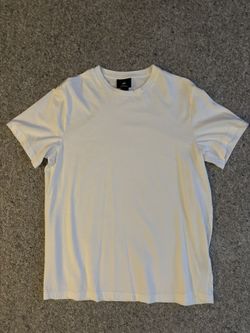 H&M Classic White T-Shirt - Size Medium