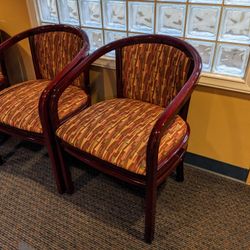 Office/waiting room chairs (9)