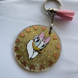 Disney Daisy Duck Keychain 