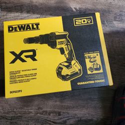 Versa clutch ajustable torque screwgun kit DEWALT XR