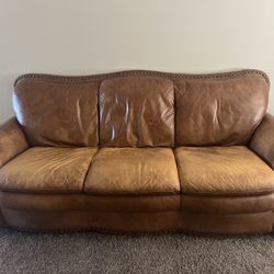 Leather Couch 