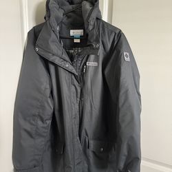 Women’s Long hooded Columbia Jacket