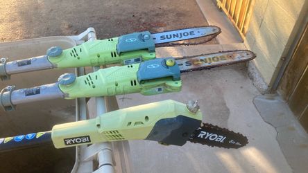 2 plug in pole saws