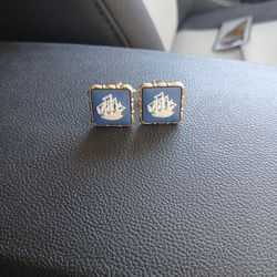 Stratton Wedgewood Jasper Cufflinks 