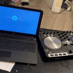 DJ system equipment without speakers 