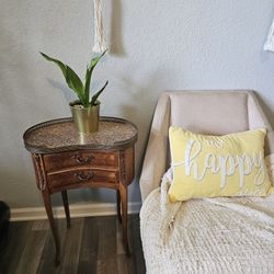 Vintage Side Table  1960 Mid Century 