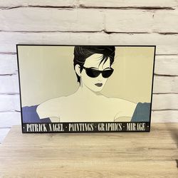 Vintage Patrick Nagel Post Modern 80's Poster