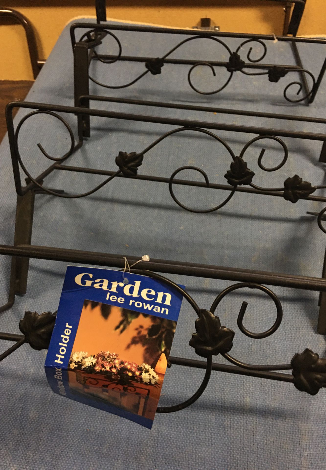 3 WINDOW BOX OR DECK RAILING PLANT HOLDERS $10 Each 3 for $30