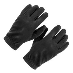 Maroon bell Leather Gloves 