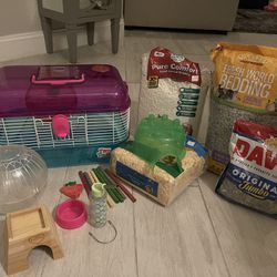 Hamster- Small Animal Complete Setup. Willing to sell individual items.
