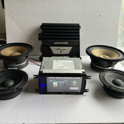 Awesome car audio Setup Read Post Deck amp and midranges 