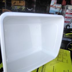 Large Bin Dishwasher Safe,  BPA and PVC  Free made with 20% Post- Consumer Recycled Plastic. 