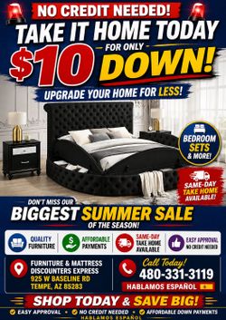 $10 BEDROOM FRAME 