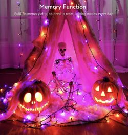 Halloween LED Lights 95 Ft 240 LED different Modes