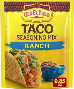4/$1~Old El Paso Taco Seasoning Mix, Ranch Flavored, 0.85 oz