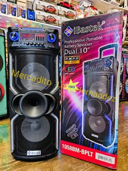 Party Bluetooth Speaker ❗️ Dual 10" Woofer - 7800w ❗️XTREME BASS ❗️NEW