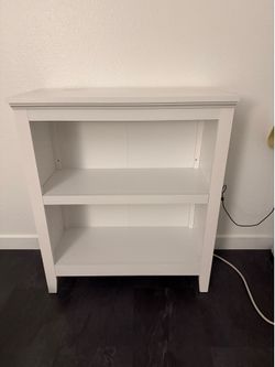 White Bookshelf