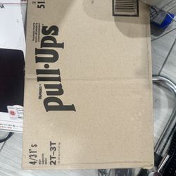 Pull-ups Baby Diapers 124 Count 