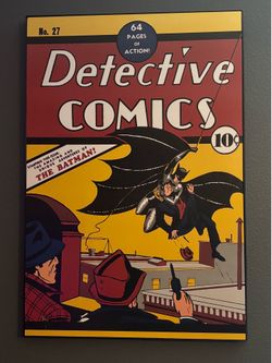 Batman Wall picture frame 36” H by 24” W