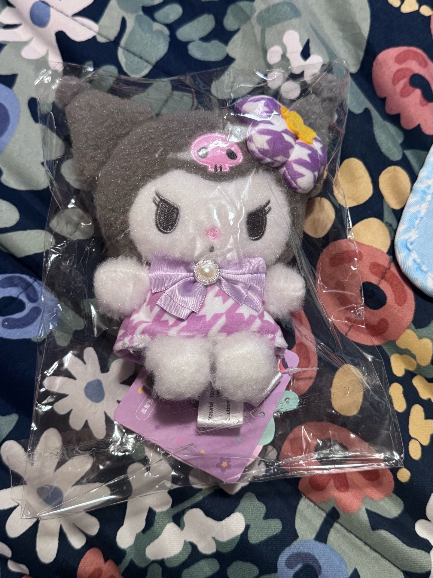 Sanrio Family Spring Flower Series Plush 8” - Kuromi
