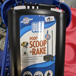 New Poop Scoop & Rake-PLEASE READ DESCRIPTION