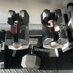 Adjustable Dumbells 
