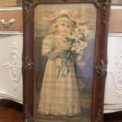 Antique Framed Picture 