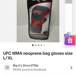 UFC Boxing Gloves