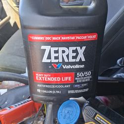 Zerex antifreeze 4 gallons