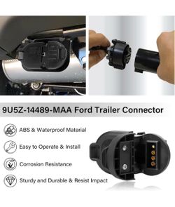 Trailer Brake Harness Towing 7-Pin Round / 4-Pin Flat Plug