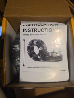 Dynofit 2"in 6x5x5 wheel spacer for 1(contact info removed) Silverado,  Sierra, 1500, Yukon/ 2019-2026 Ram 1500