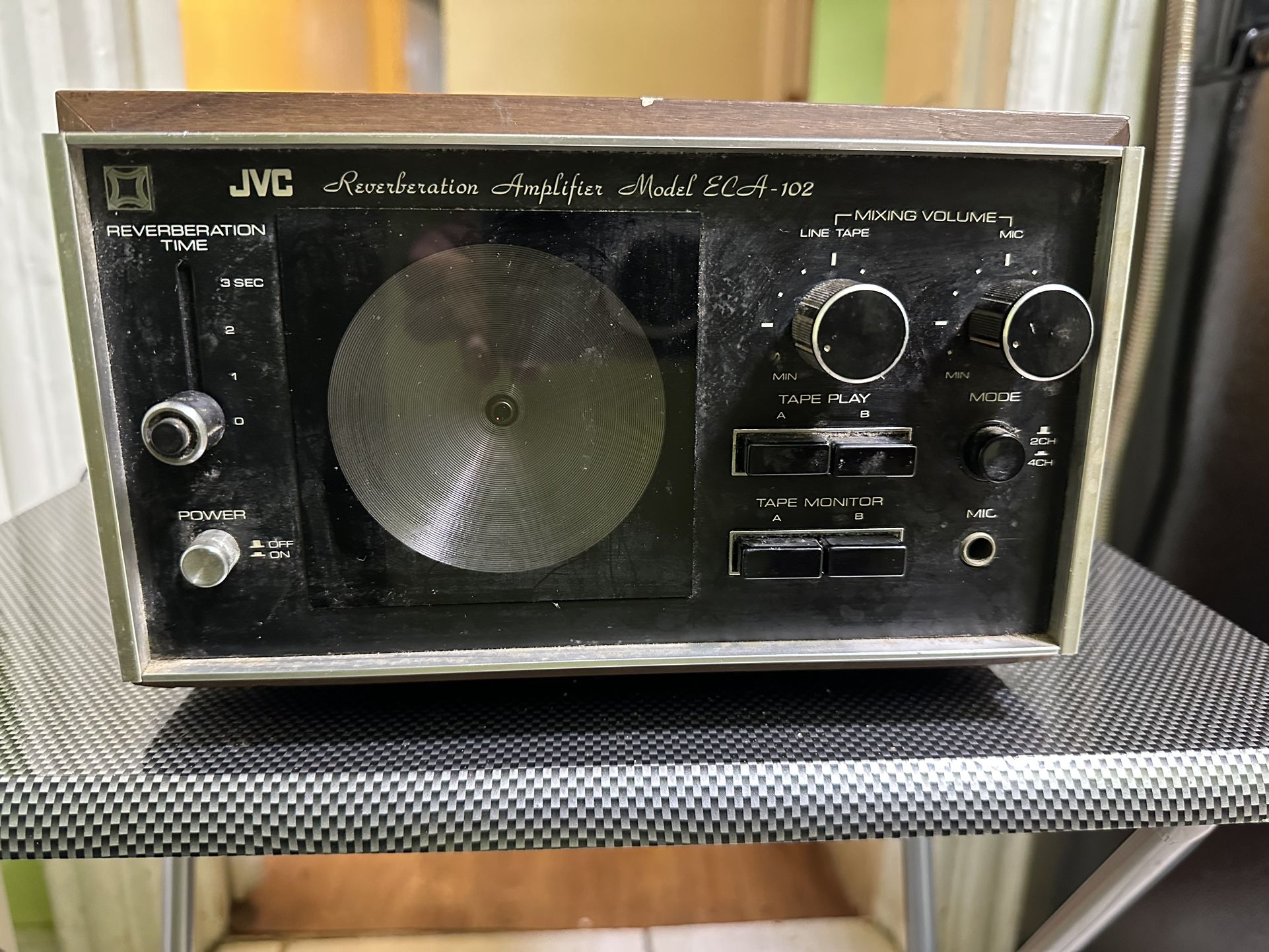 JVC Eca-102 Reverberation Amplifier 