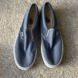 Mens Vans Slip-Ons Navy Blue size 13