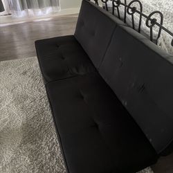 Black Folding Futon
