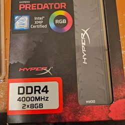 Hyper X DDR4 8 GBs