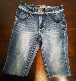 Distressed Denim Jeans