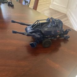 GI Joe Cobra ASP Twin Cannon Trailer 1984