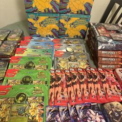 Pokemon and One Piece Lot