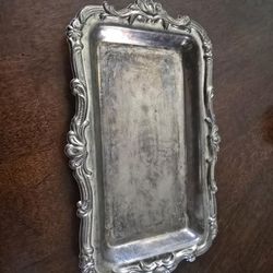 Silver Plated EP On Steel Dish