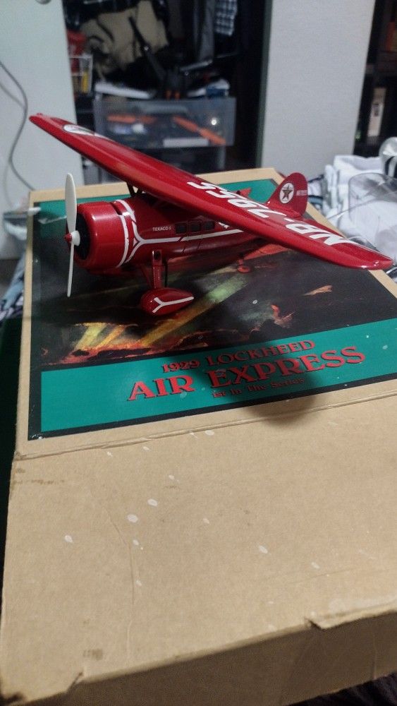 Die-cast Replica Airplane Penny Bank