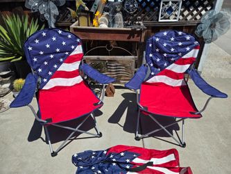 Flag Folding Chairs