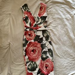 Women’s Floral Midi Dress 