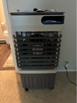 Swamp Cooler 2500 CFM Evaporative Air Cooler with 8.0 Gal Water Tank Portable Air Conditioner for Indoor 36 inches