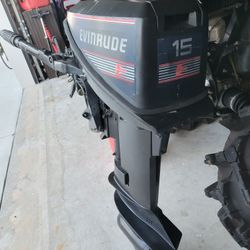 1989 Evinrude 15hp Outboard 2 Stroke