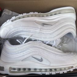 Women’s White Nike Air Max 97 Size 9 