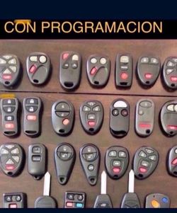 Llaves y controles keys Chevy gmc Cadillac Toyota Honda Dodge jeep Chrysler Ford Lincoln Nissan Infiniti