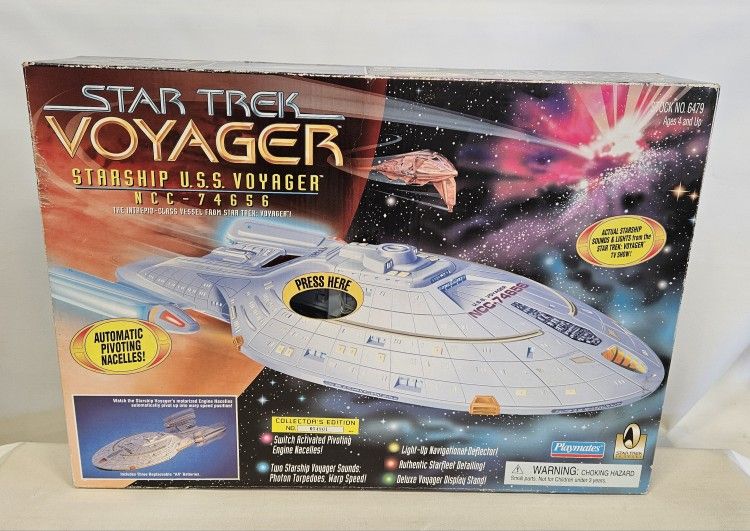 Star Trek Voyager Starship USS Voyager NCC-74656 #6(contact info removed)37-1