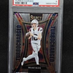 PSA 9 Drake Maye