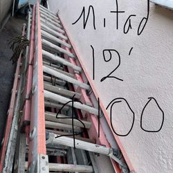 Heavy Duty 12ft Fiberglass Ladder 